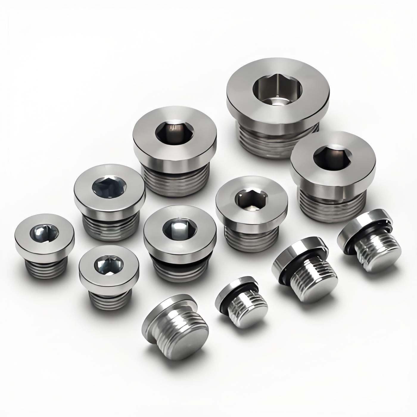 carbon steel threaded plug