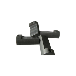 Q215 Precision Machined Steel Parts from Extrusion, Vibratory Polished Finish