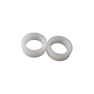 Custom White PTFE Bushing, CNC Machined, High Precision