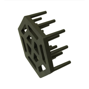A356-T6 Aluminum Alloy Gravity Casting Pizza Heat Sinks with Teflon Coating