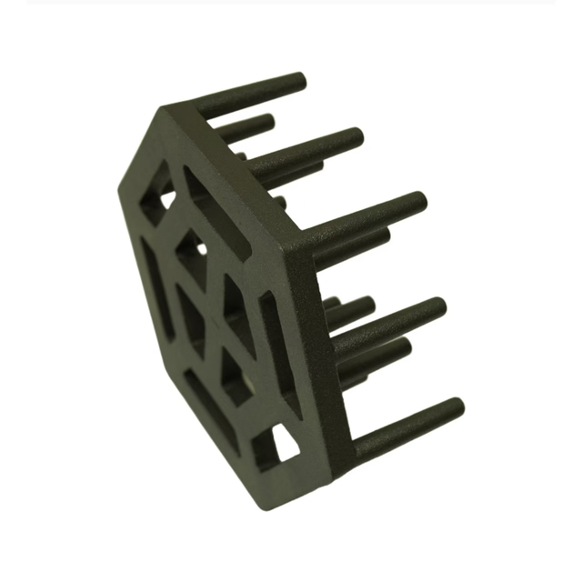 A356-T6 Aluminiumlegering Gravitasie Giet pizza-koelbakke met teflon-deklaag