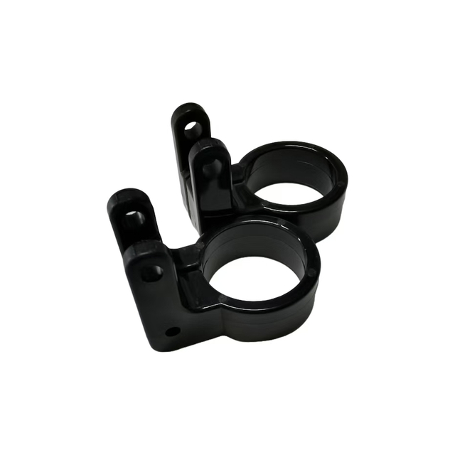 Black HDPE Custom-made Precision Injection Molded Shock Absorber Clasp Ring