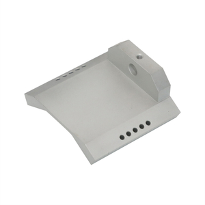 CNC Machined Aluminum Alloy Parts with Glass Bead Blasting Surface