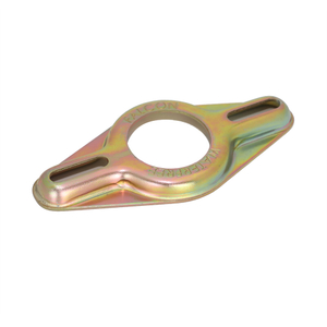 Carbon Steel Plated Yellow Zinc According To The Drawing Custom Stamping Processing Base