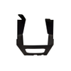 Cold Rolled Steel Sheet Metal Router Cover with Powder Coat Black Textured Semi-gloss Surface