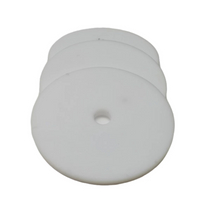 White Teflon (PTFE) Molding Press Washer Customized Per Customer Drawing 