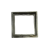 Aluminum A380 Alloy Casting Square Lining Piece with Flange for Lighting Product