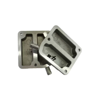A360 Aluminum Alloy Customized Cylinder Head by Die Casting And Machining with Sand Blasting Surface