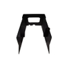 Cold Rolled Steel Sheet Metal Router Cover with Powder Coat Black Textured Semi-gloss Surface