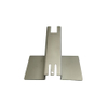 16 GA Sheet Stainless Steel 304 Laser Cutting Mounting Bracket with Glass Bead Blasting