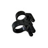 Black HDPE Custom-made Precision Injection Molded Shock Absorber Clasp Ring