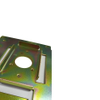 Cold Rolled Sheet Steel Concealed Index Plate with Yellow Chromate on Zinc Plating 