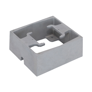 Aluminum Type 319 Sand Casted Box for Surface Mounted Outlets with Surface Chrome Plating