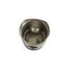 CNC machined ADC 12 aluminum high pressure casting piston with shot blasting
