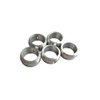 Anillo de aleación de aluminio mecanizado por CNC de precisión, ajuste personalizado