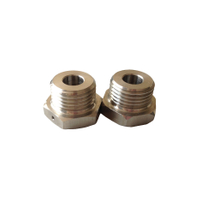 Custom 303 Stainless Hex Bar CNC Fittings, Precision Machined