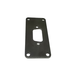 303 Stainless Steel Stamped Cover End Plate with #4 Brushed Satin Surface