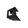 Cold Rolled Steel Sheet Metal Router Cover with Powder Coat Black Textured Semi-gloss Surface