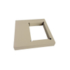 6061T6 Aluminum CNC Machined Parts, Custom Design, Powder Coated