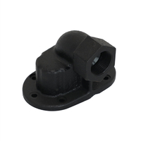 Double Thermostat Cap Cutom-Made From Gray Iron Castings with Black E-Coating Surface