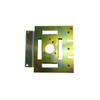 Cold Rolled Sheet Steel Concealed Index Plate with Yellow Chromate on Zinc Plating 