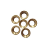 Brass Alloy Flange Bushing Cnc Machined From Brass Alloy Pipe Material 