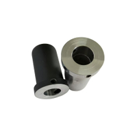 Custom Aluminum Alloy Parts Precision Machined From 6061 Bar Stock with Black Anodized Surface