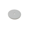 White Teflon (PTFE) Molding Press Washer Customized Per Customer Drawing 