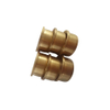 Brass Alloy Flange Bushing Cnc Machined From Brass Alloy Pipe Material 