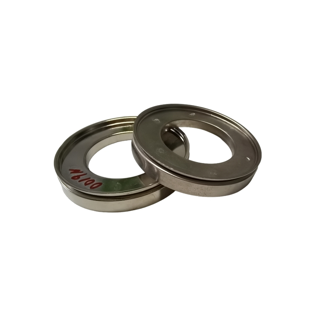 Bright Nickel Plated Carbon Steel Precision Stamping Top Plate with O-ring Retainer Plate Welded
