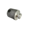 Machined ADC12 Aluminum Alloy Die Casted Pivot with Black Powder Coating for Truss End