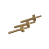 Customized Brass Alloy Probe Made with Turning Process by NC Lathe