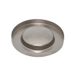 Mild Steel Stamping Customized Closed End Cap with Nickel Plating
