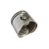 CNC machined ADC 12 aluminum high pressure casting piston with shot blasting