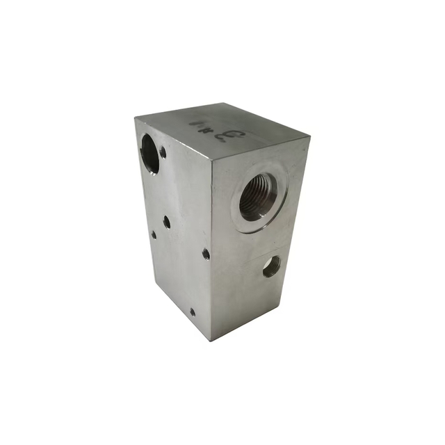 CNC Milling Aluminum 6061 Body with Machining Holes And Threads