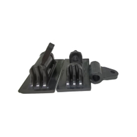 Custom-made Black Nylon Hinge by Mold Injection Process with Assembling