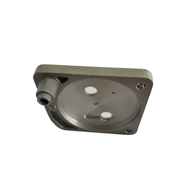 Sand Blasted A360 Aluminum Die Casted And Machined Valve Plate 