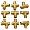 HPb59-1 Brass Male Threaded Casting, Precision Machined
