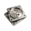 Sand Blasted A360 Aluminum Die Casted And Machined Valve Plate 