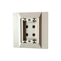 Gas Outlet Faceplate with Material Zamak 3 Zinc Alloy Diecast for Pipeline