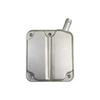 A360 Aluminum Alloy Customized Cylinder Head by Die Casting And Machining with Sand Blasting Surface