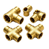 HPb59-1 Brass Male Threaded Casting, Precision Machined